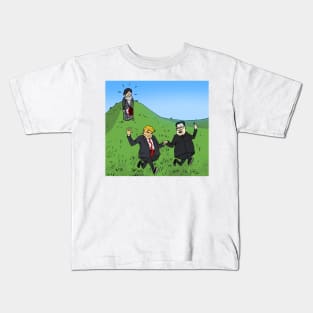 Iran Kim Trump Kids T-Shirt